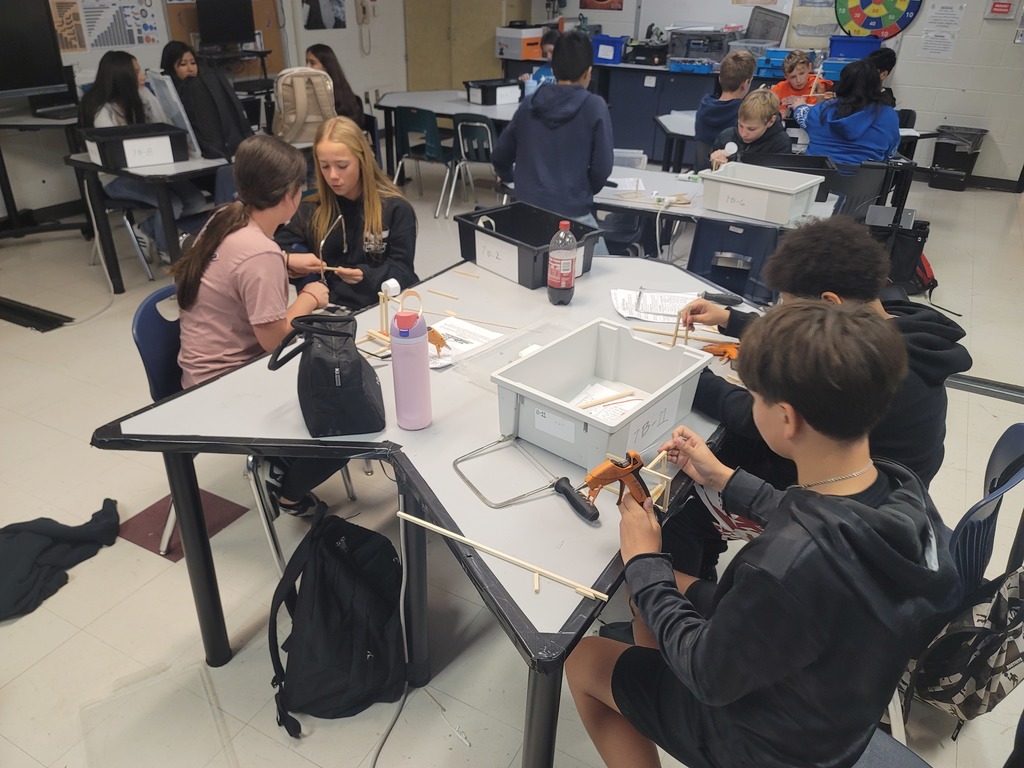 Mr. Odom's STEM classes.