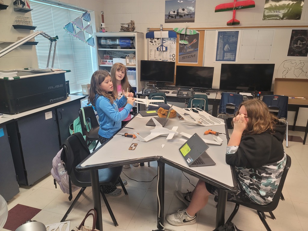 Mr. Odom's STEM classes.