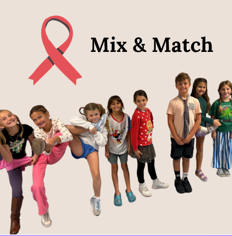 students wearing mix & match clothes