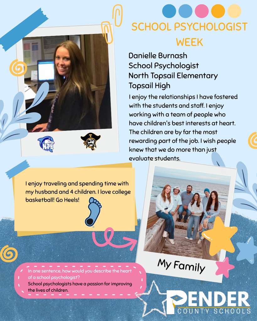 Danielle Burnash school psychologist week