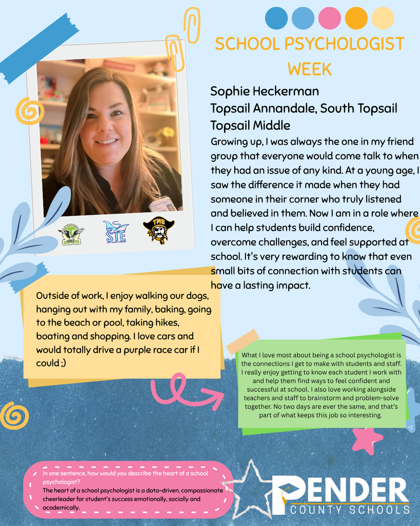 school psychologist week sophie heckerman