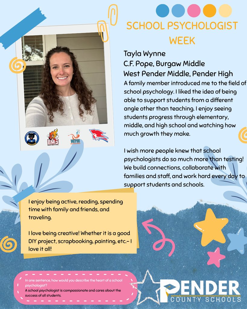 school psychologist week tayla wynne