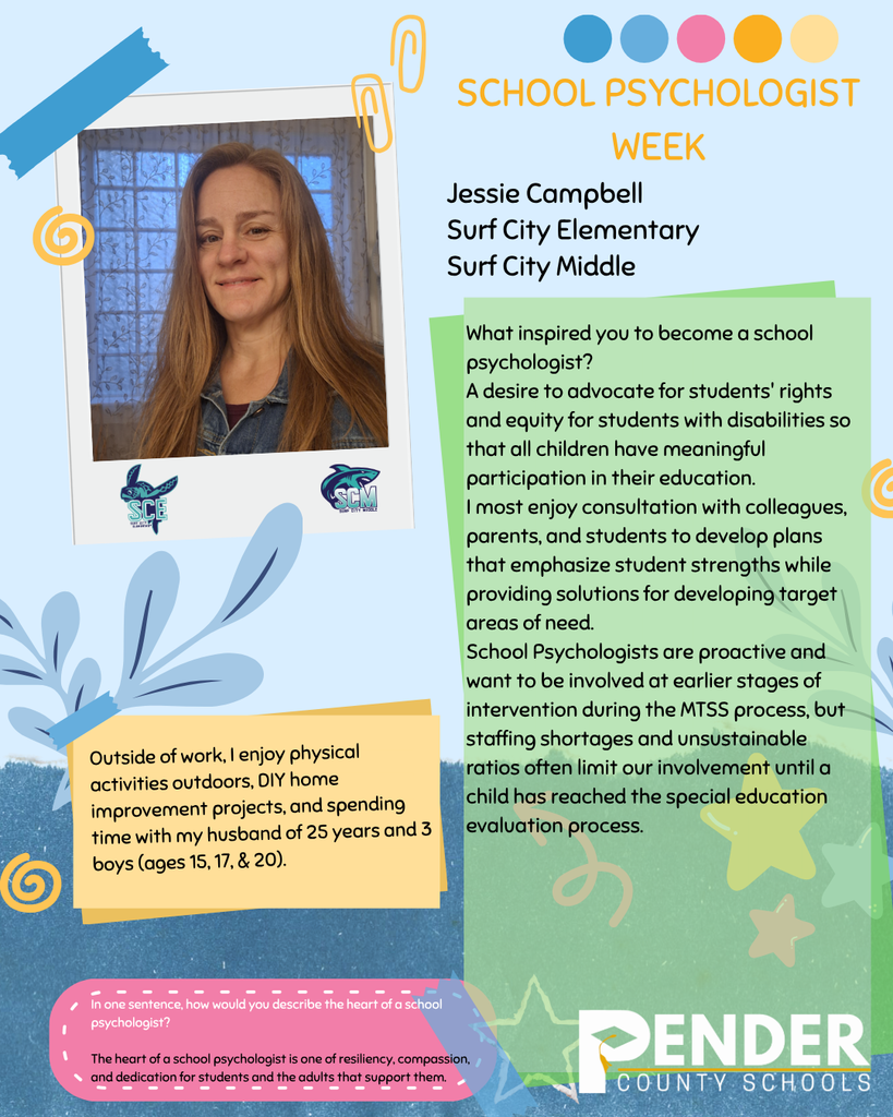 school psychologist week jessie campbell