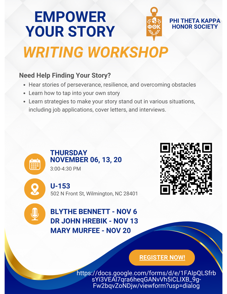 CFCC College Application Workshop Flyer