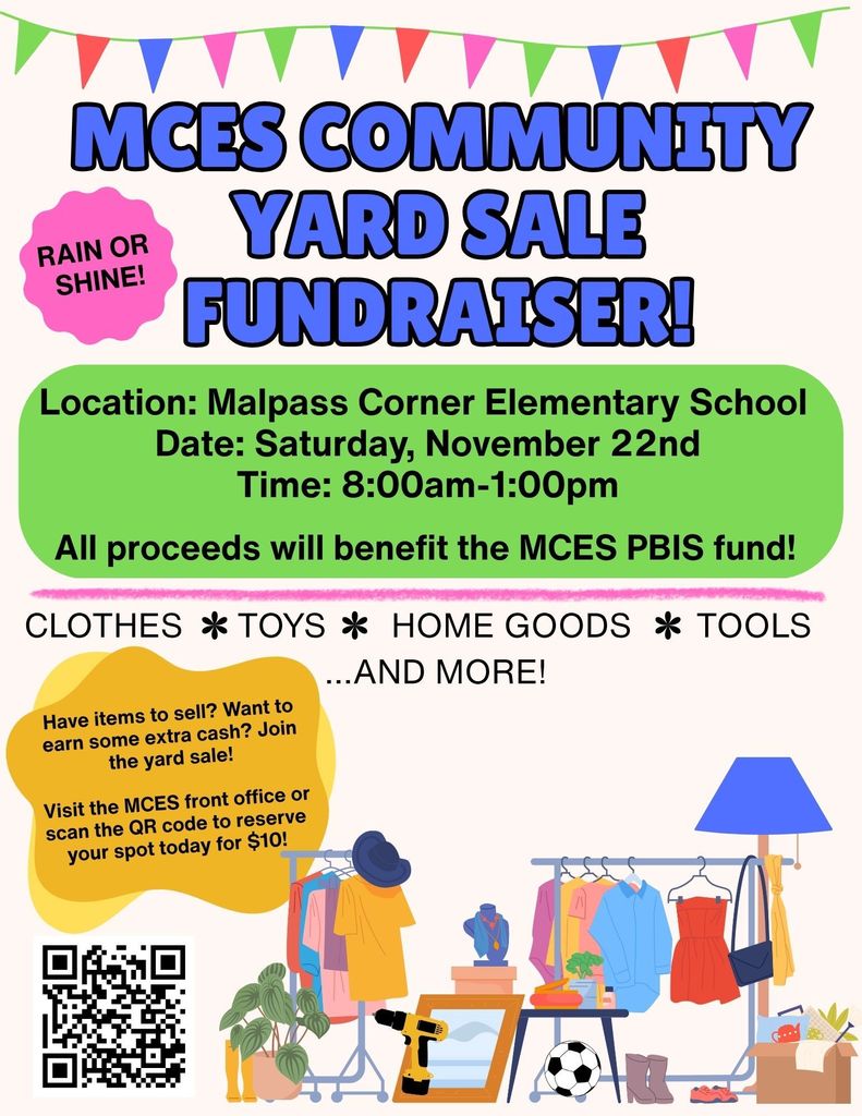 Community yard sale!