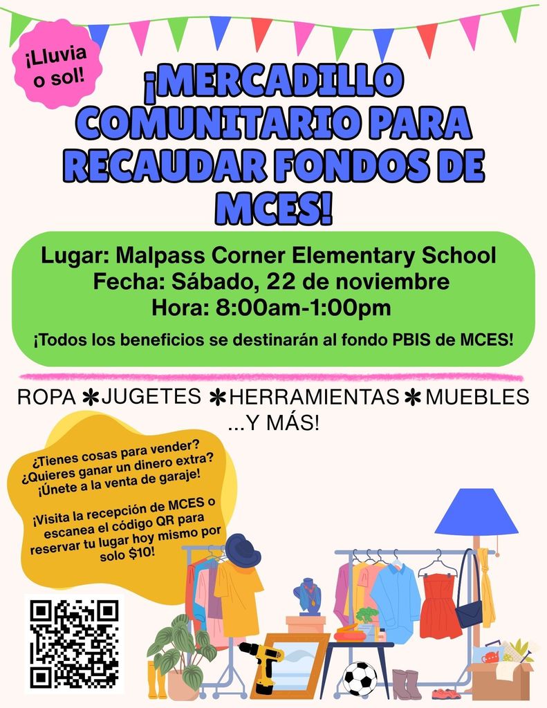 Community yard sale!