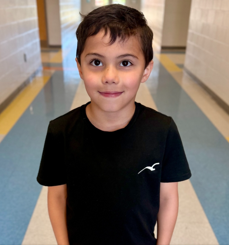 picture of a second grade boy 