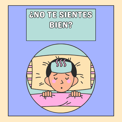 NOT FEELING WELL GRAPHIC (SPANISH)