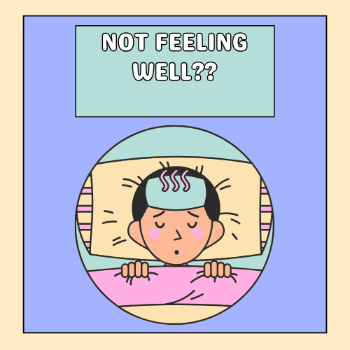 NOT FEELING WELL GRAPHIC