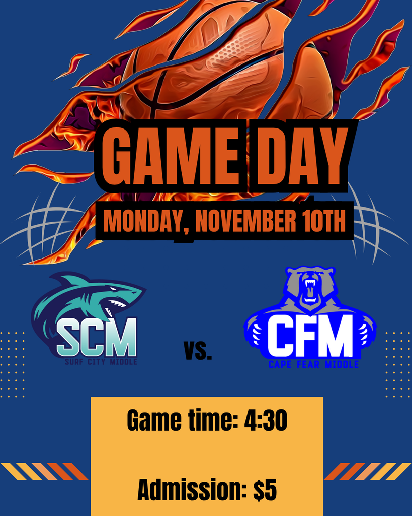 Boys basketball vs. SCMS away tomorrow, November 10th