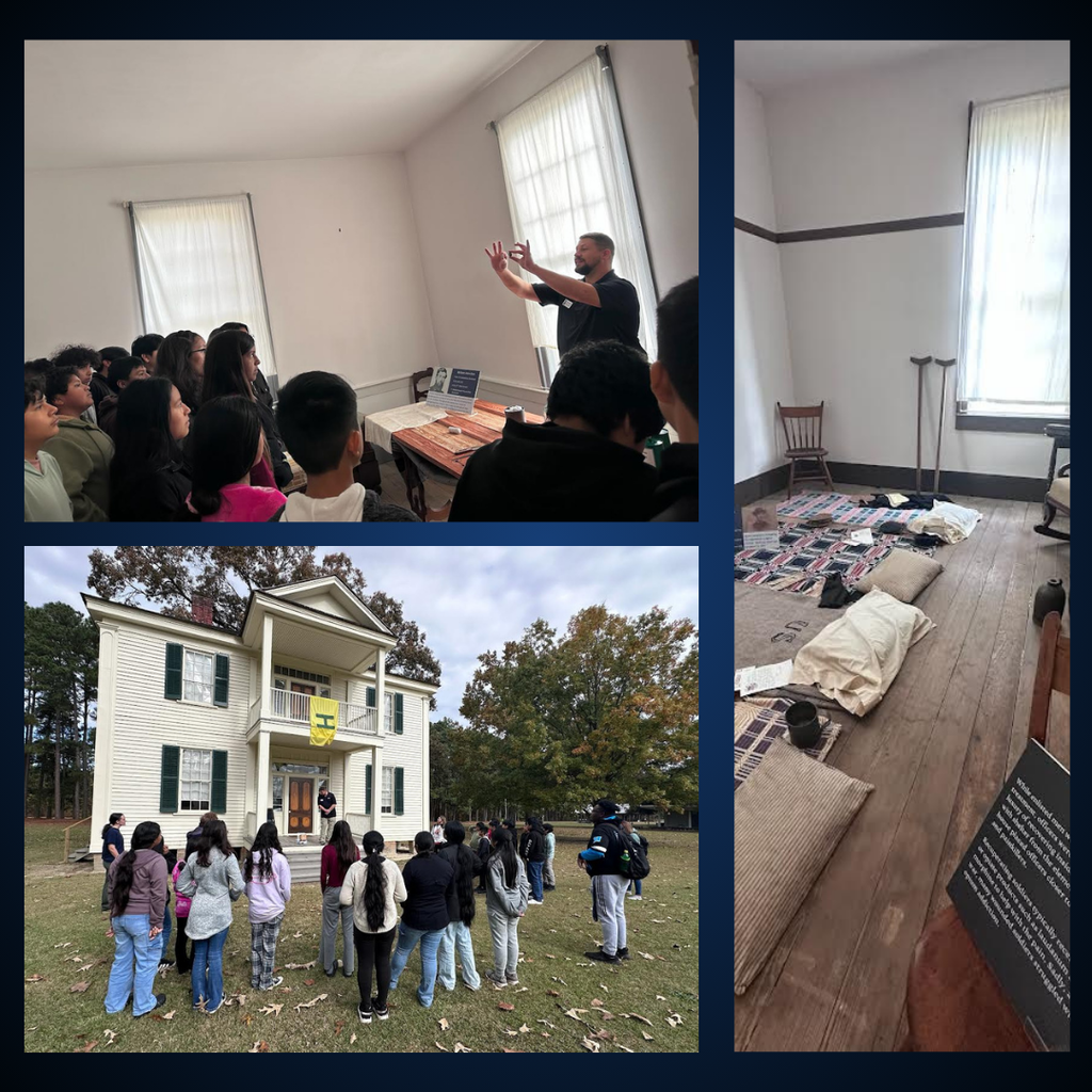 students on field trip