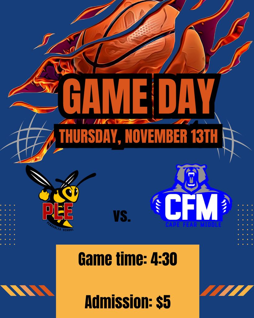 Boys basketball vs. Penderlea away tomorrow, November 13th