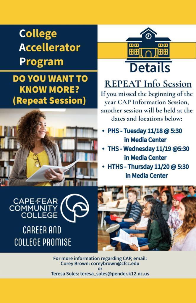 Repeat Information Session for College Accelerator Program