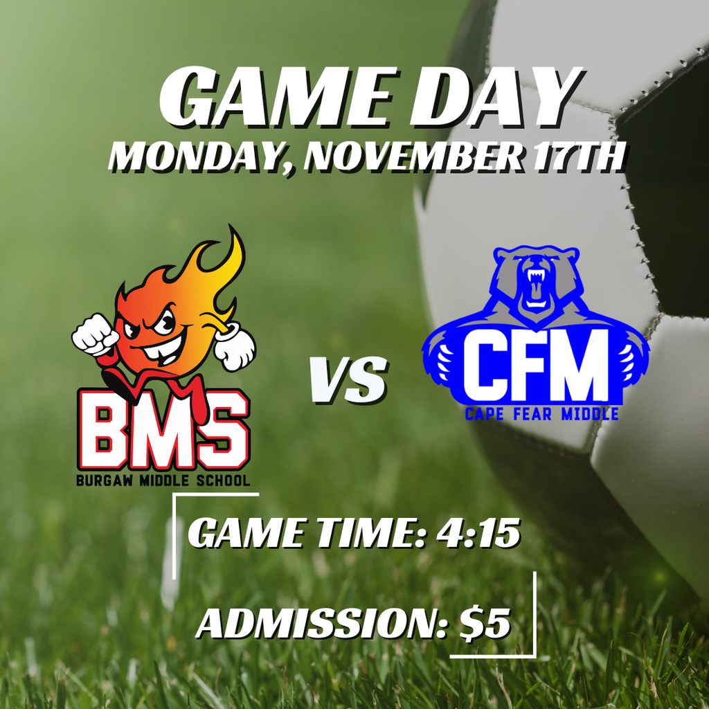 Girls soccer tomorrow at BMS