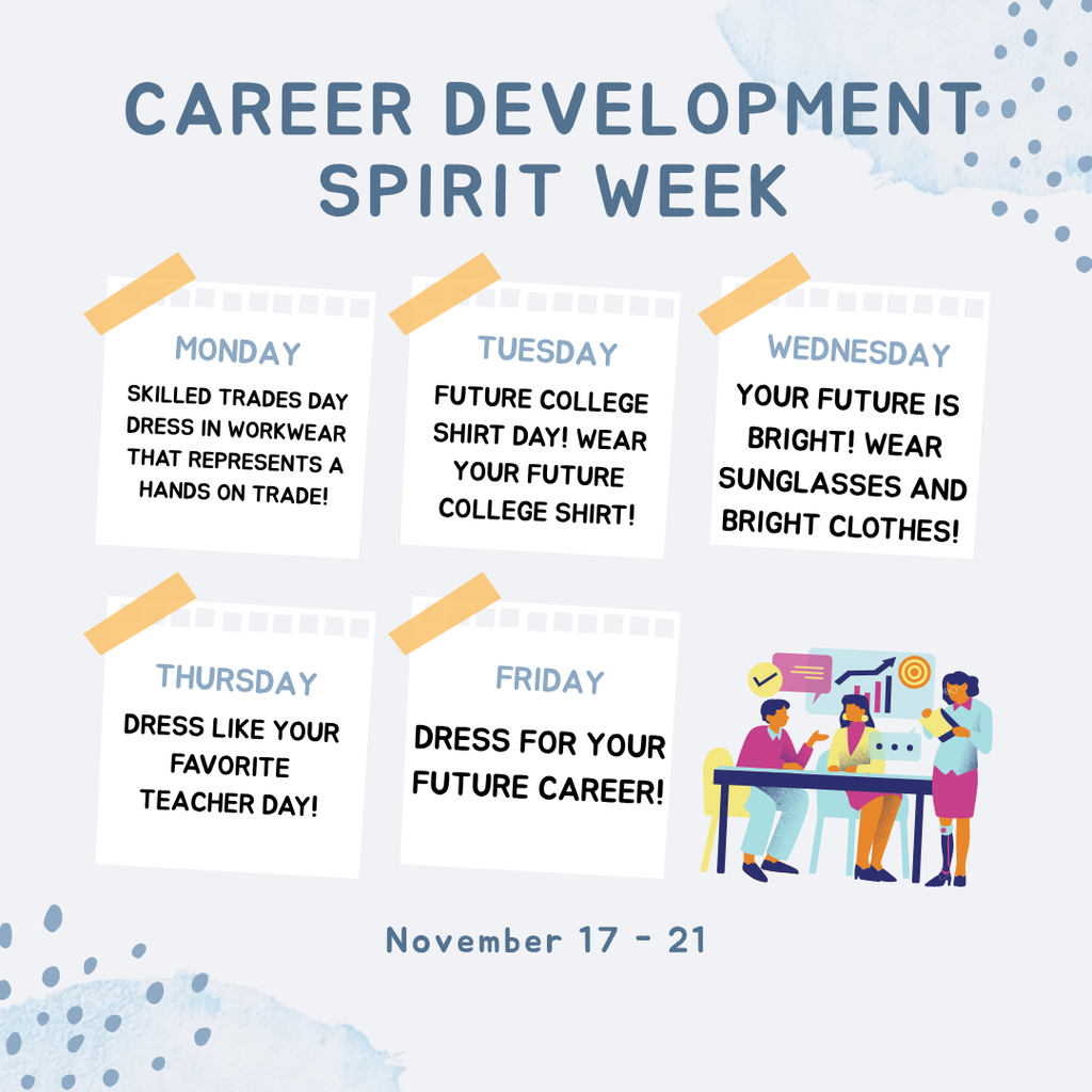 career development spirit week