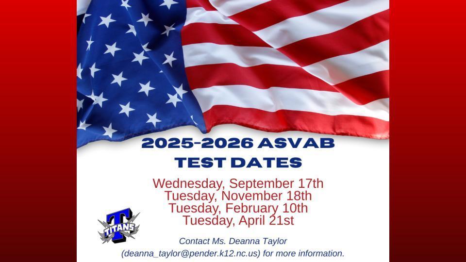 ASVAB Reminder