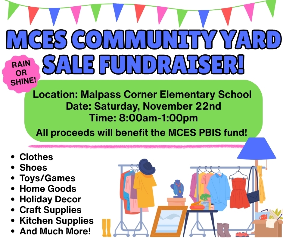 Community yard sale!