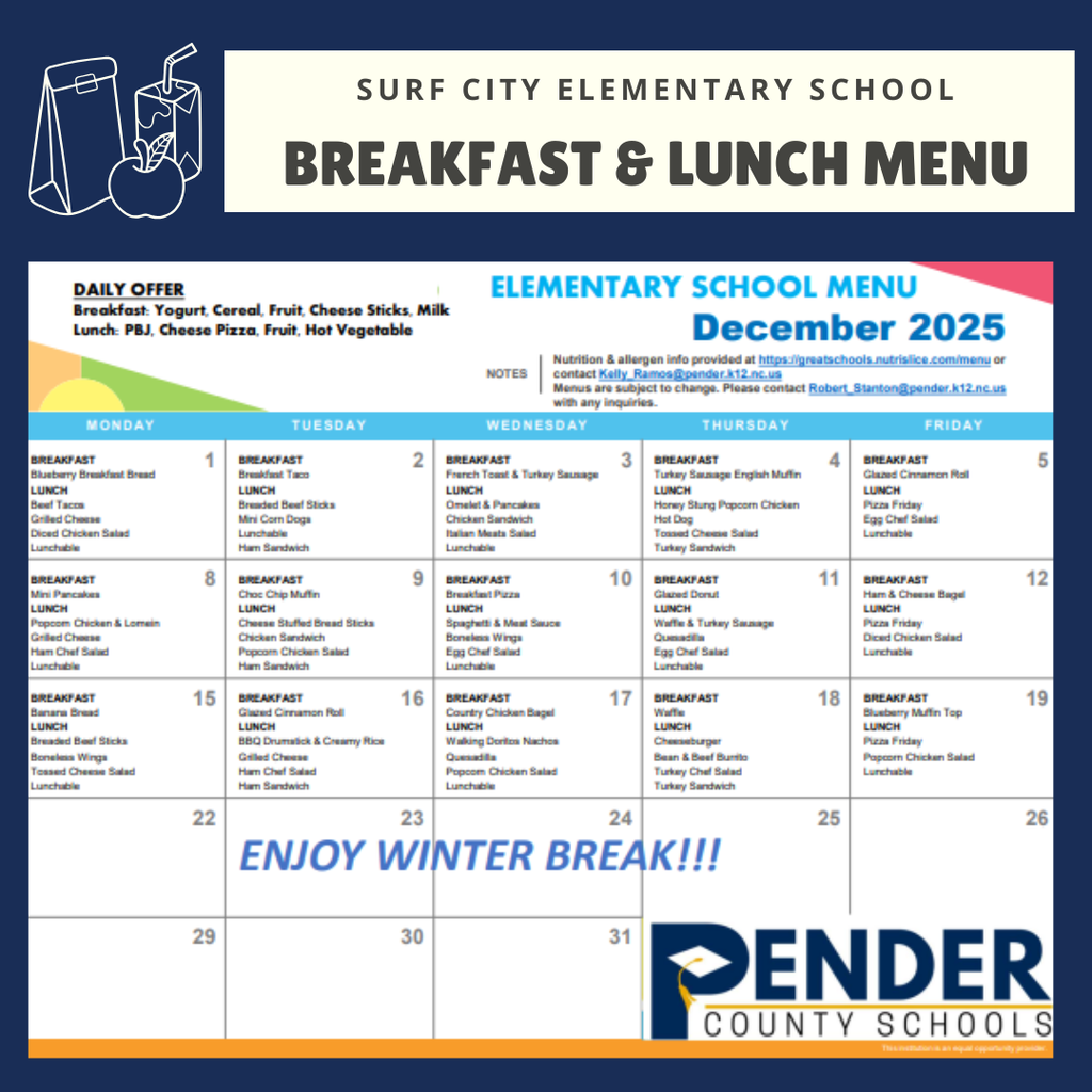 December breakfast & menu
