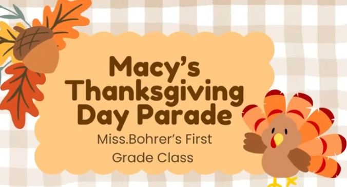 Video front screen - Macy's Thanksgiving Day Parade