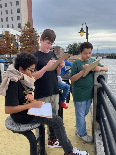 7th grade art field trip