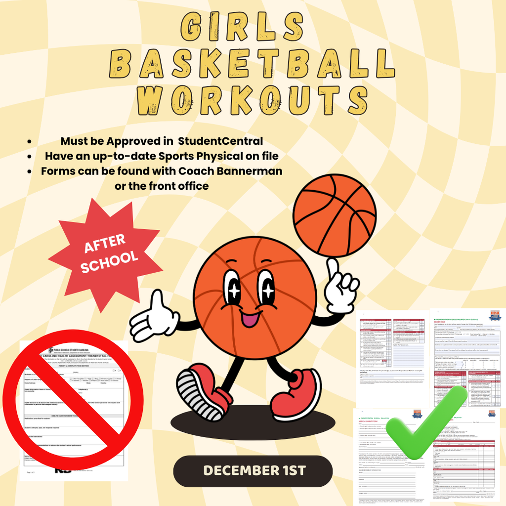 Girls Basketball Workouts flyer
