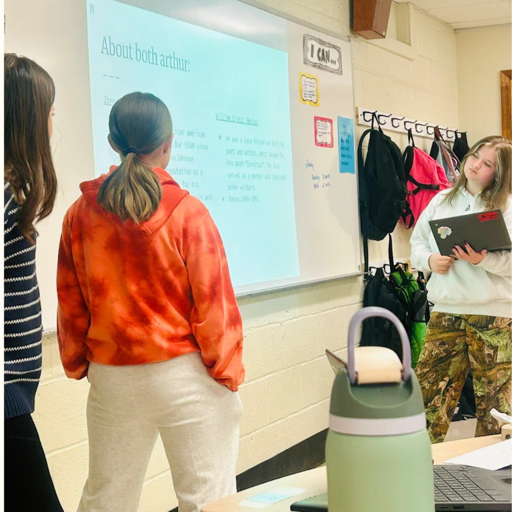 student presentations in class