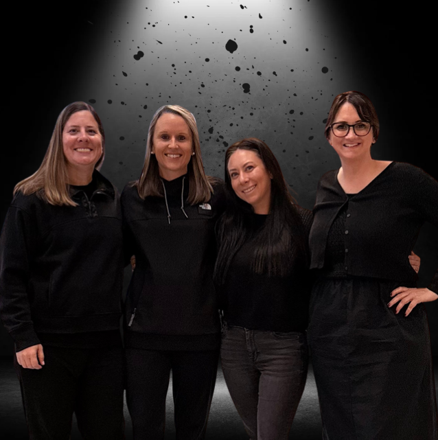 teachers dressed all in black