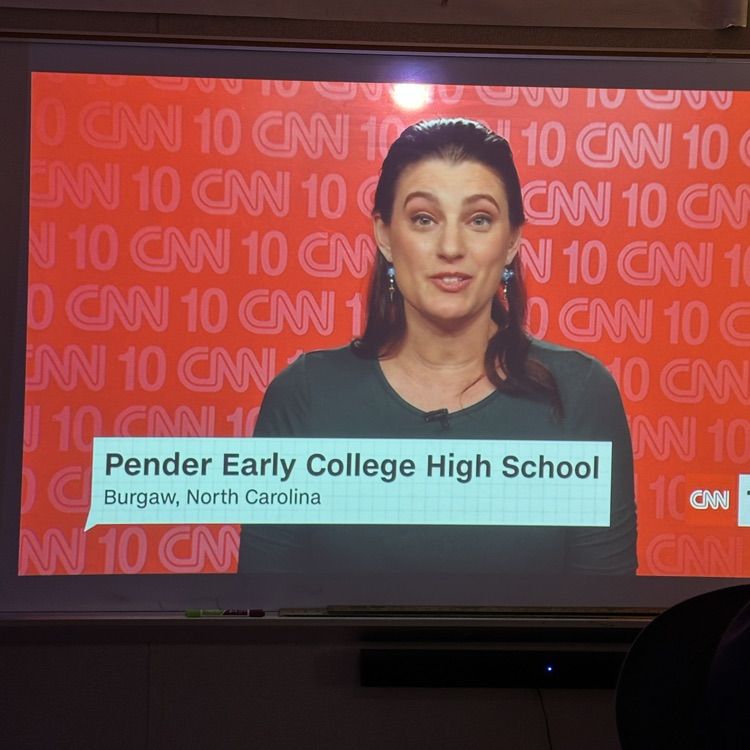 Mr Patton’s shoutout on CNN10