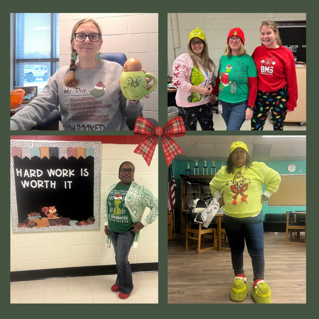 staff members participating in spirit week