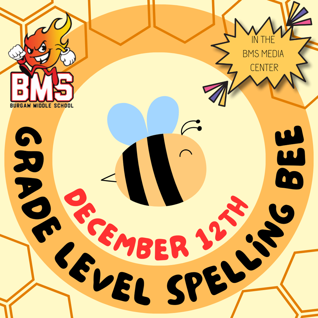 spelling bee flyer