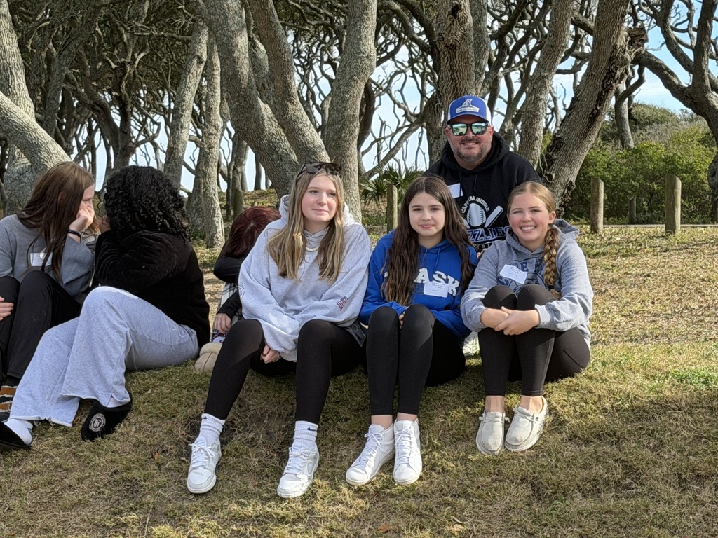 8th grade field trip to Fort Fisher, NC.