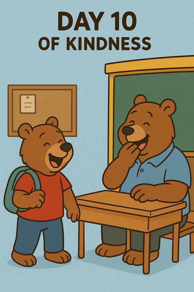 Day 10 of kindness: Make someone laugh