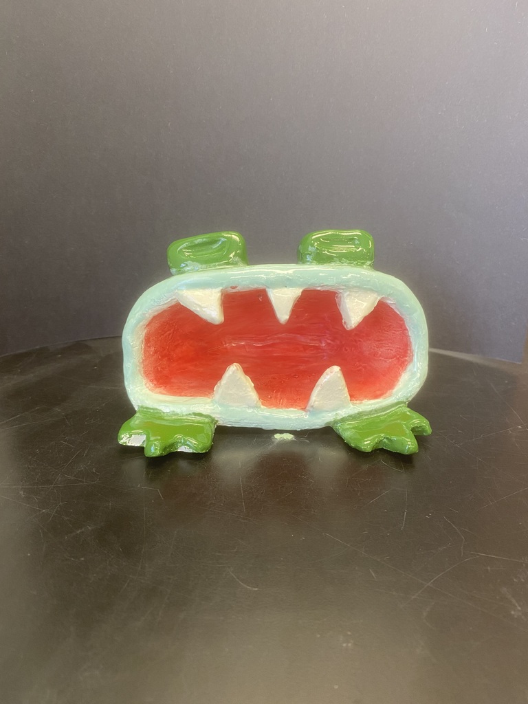 Pottery pieces from the kiln