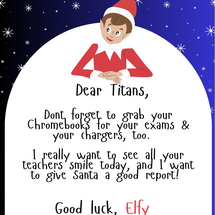 Chromebook reminder Elf