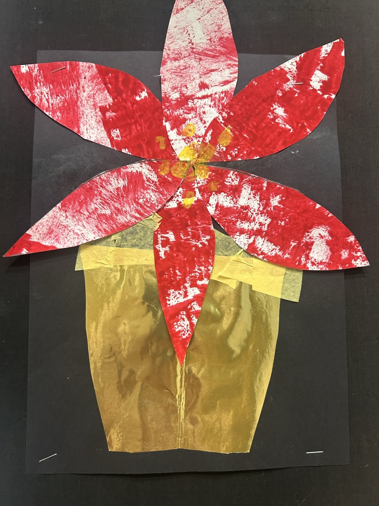 TAES artists are getting ready for winter in the art room by creating winter scenes using balance, value, and texture. Look how gorgeous they came out! 