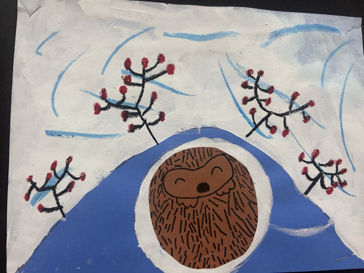 TAES artists are getting ready for winter in the art room by creating winter scenes using balance, value, and texture. Look how gorgeous they came out! 
