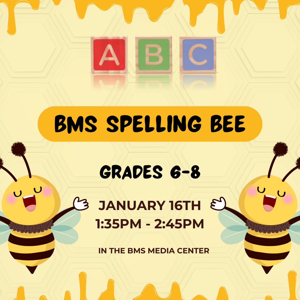 spelling bee flyer