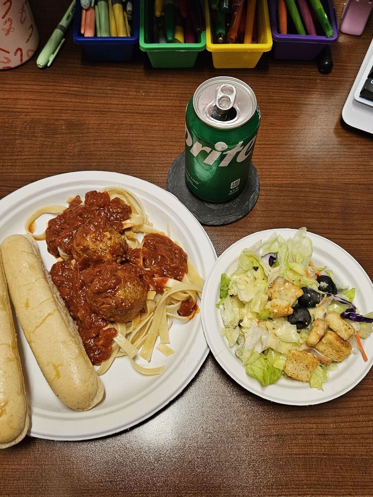 Lunch provided by the PTO.