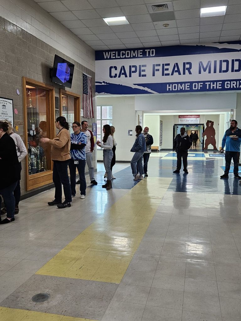 Lunch provided by the PTO.