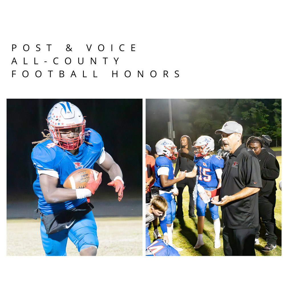 post & voice all county football honors