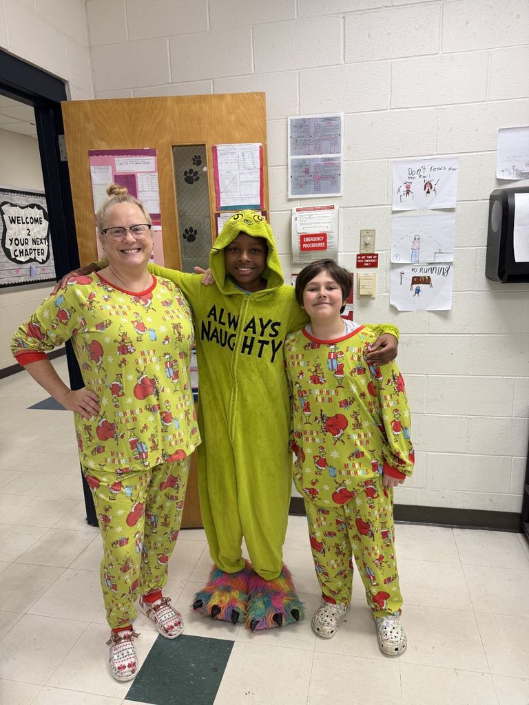 Ms. Julien and two of our students.