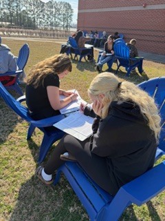 Outside learning during the first week of January!