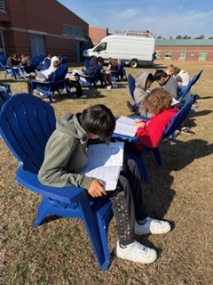 Outside learning during the first week of January!