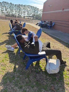 Outside learning during the first week of January!