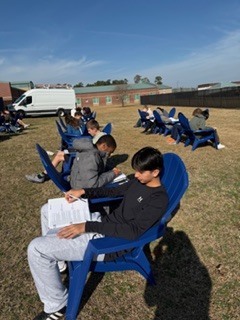 Outside learning during the first week of January!