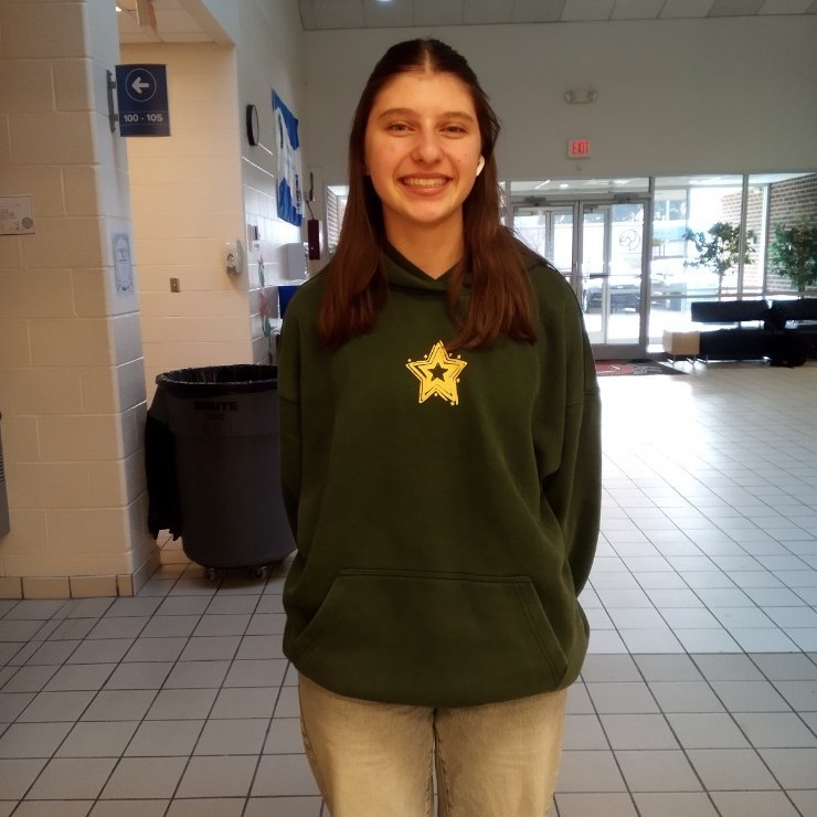 PECHS student smiling for the camera!