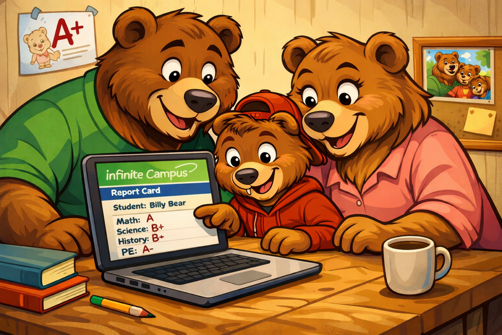 Report Cards will be available in Infinite Campus on Tuesday, January 13th