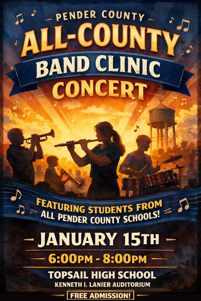All county band clinic concert tonight.