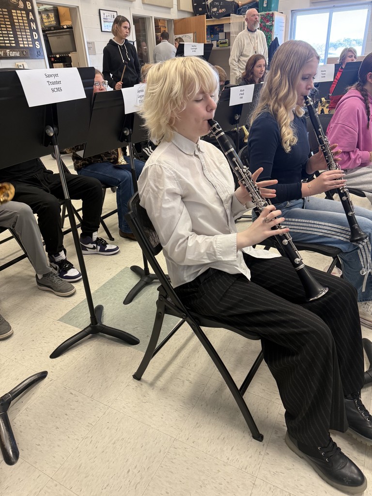 All county band clinic concert pictures.