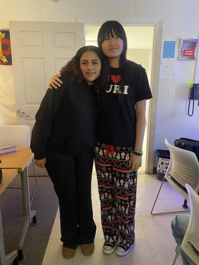 Two high school girls sharing what classes they are most excited for!